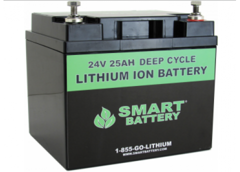 24V 25AH Lithium Ion Battery